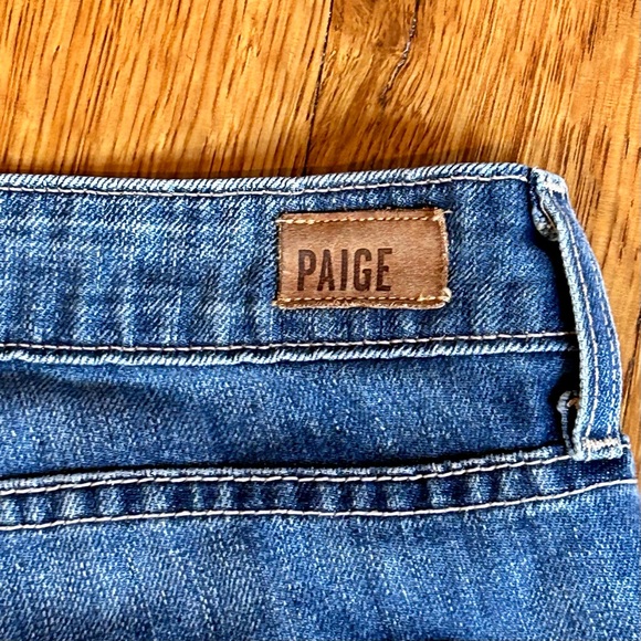 PAIGE Jimmy Jimmy Skinny Distressed Jeans Sz 28 - Picture 5 of 10